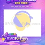 Free Winnie Sanderson Free Yellow Purple Hocus Pocus Free SVG - Instant Download