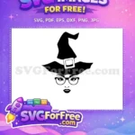 Free Witch Glasses Free Silhouette Hocus Pocus Free SVG - Instant Download