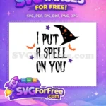 Free Halloween Bats Free Purple Stars Hocus Pocus Free SVG - Instant Download