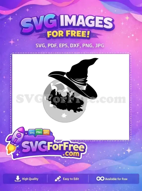Free Sanderson Sisters Free Silhouette Flying Hocus Pocus Free SVG