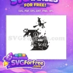 Free Witch Silhouette Free Spiderweb At Drink Hocus Pocus Free SVG - Instant Download