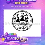 Free Silhouette Sisters Free Sanderson Sisters Hocus Pocus Free SVG - Instant Download