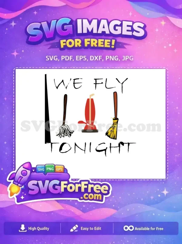 Free Sanderson Sisters Mop Free Vacuum Cleaner Hocus Pocus Free SVG