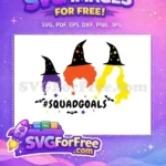 Free Sister Witches Free Colorful Hair Hocus Pocus Free SVG - Instant Download