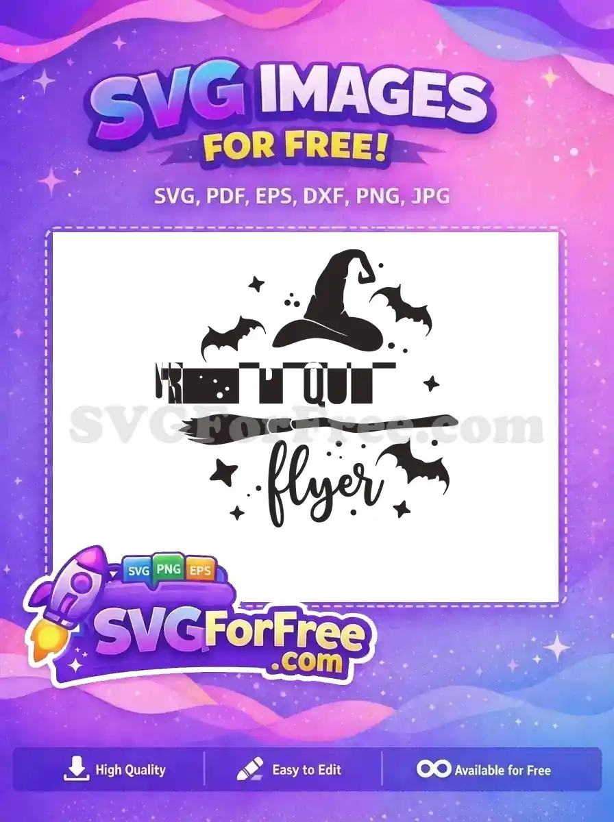 Free Witch Hat Free Broom Hocus Pocus Free SVG 3
