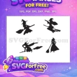 Free Sanderson Sisters Free Silhouette Hocus Pocus Disney Free SVG - Instant Download