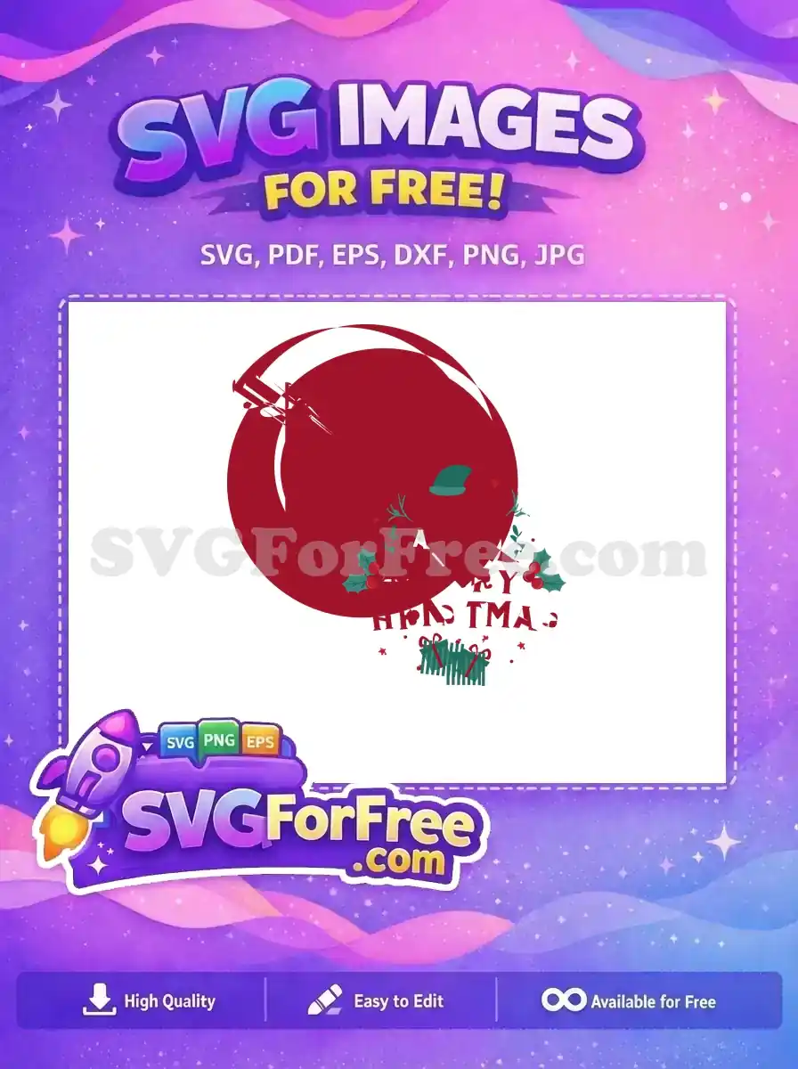 Free Green Elf Hat Free Holly Berries Merry Christmas Free SVG