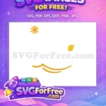 Free Flower Decor Free Fall Leaf Holidays Christmas Free SVG - Instant Download