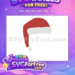 Free Red Santa Hat Free Christmas Holidays Celebrations Free SVG - Instant Download