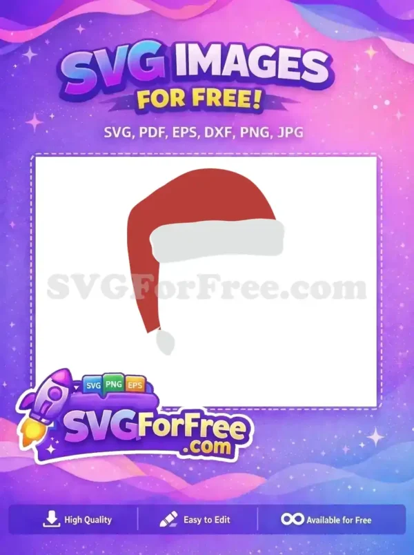 Free Red Santa Hat Free Christmas Holidays Celebrations Free SVG