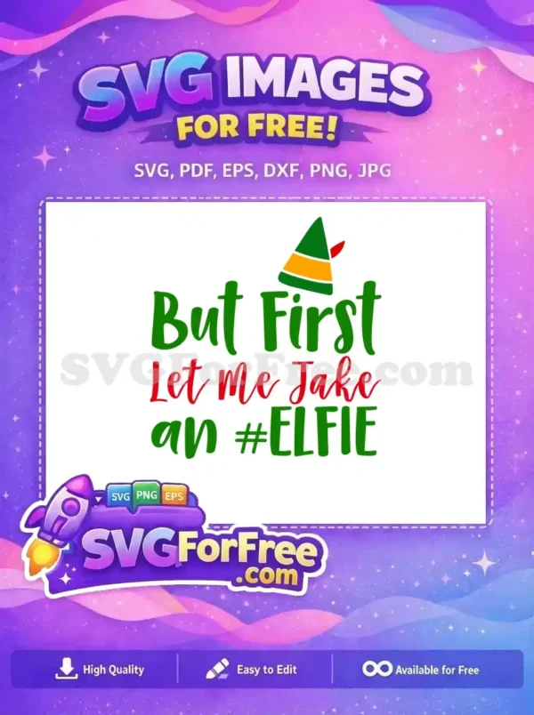 Free Green Elf Hat Free Red Jake Lettering Christmas Free SVG Free Green Elf Hat Free Red Jake Lettering Christmas Free SVG