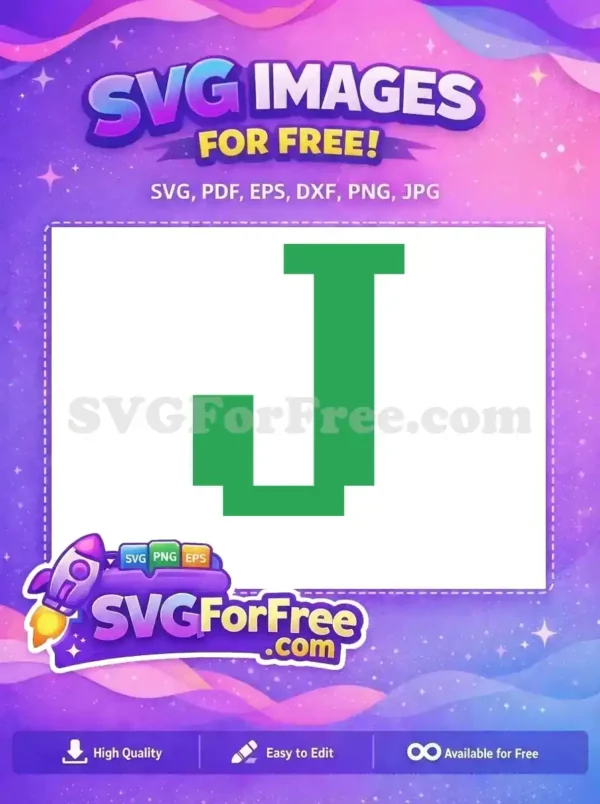 Free Pixel Green Number One Free Christmas Easter Free SVG