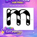 Free Striped Candy Free Cane Christmas Holidays Free SVG - Instant Download