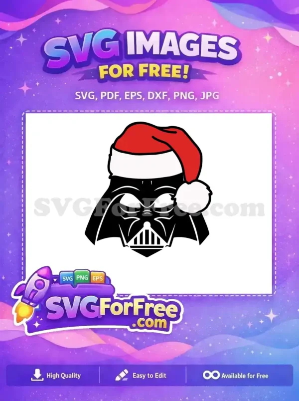 Free Red Santa Hat Free Darth Vader Christmas Holidays Free SVG Free Red Santa Hat Free Darth Vader Christmas Holidays Free SVG