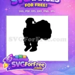Free Santa Hat Free Gift Bag Christmas Free SVG - Instant Download