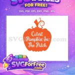 Free Orange Pumpkin Free Cutest Patch Holidays Free SVG - Instant Download