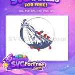 Free Christmas Ornament Free Gingerbread Cookie Holidays Free SVG - Instant Download