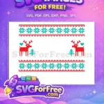 Free Pixel Reindeer Free Turquoise Heart Christmas Free SVG - Instant Download