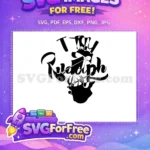 Free Rudolph Reindeer Head Free Christmas Black Silhouette Free SVG - Instant Download