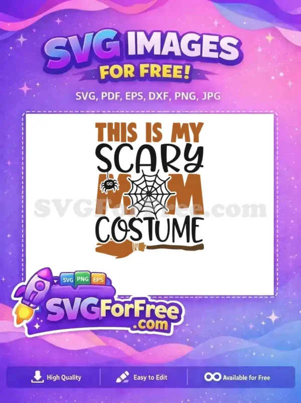 Free Spider Web Free Broom This Is My Costume Free SVG Free Spider Web Free Broom This Is My Costume Free SVG