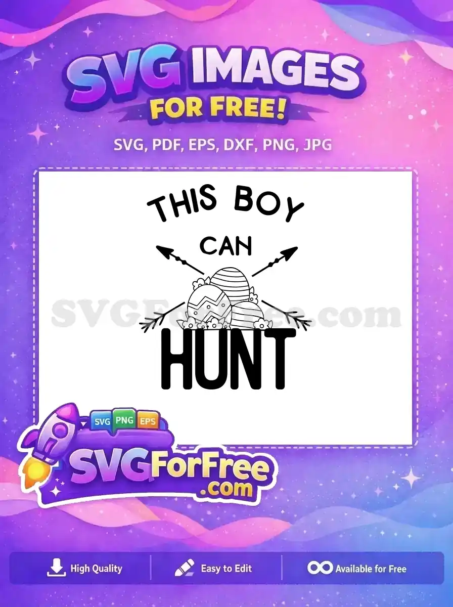 Free Striped Egg Free Zigzag Egg Boy Hunt Free SVG