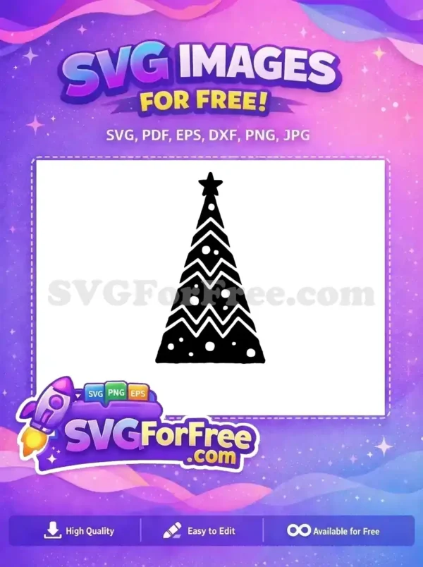 Free Holiday Christmas Tree Free Easter Egg Hunt Free SVG 1