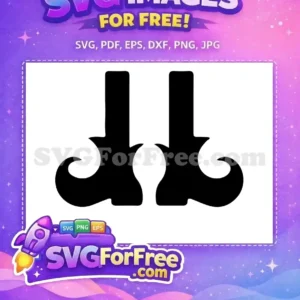 Free Black Elf Shoes Free Christmas Holidays Movie Free SVG