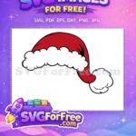 Free Red Santa Hat Free Holidays Christmas Simple Free SVG - Instant Download