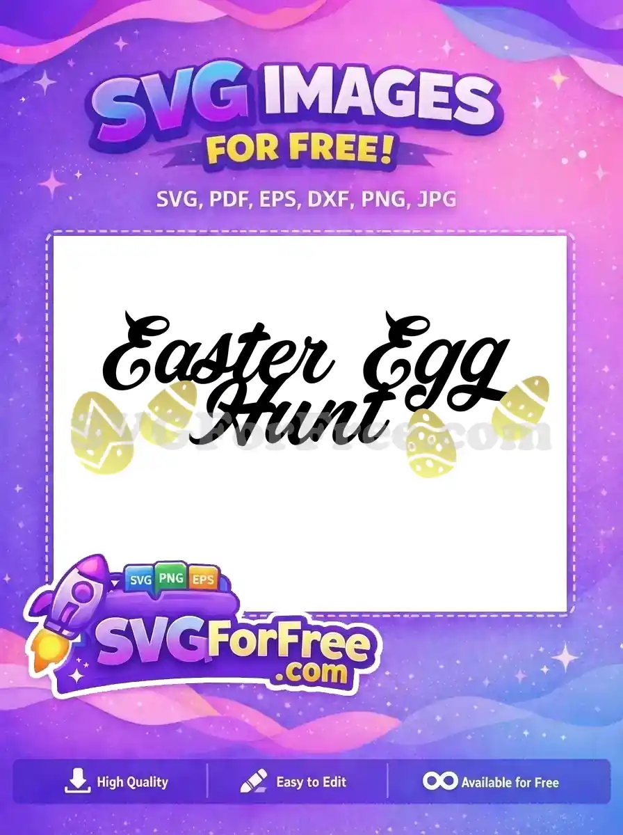 Free Golden Eggs Free Easter Egg Hunt Holidays Free SVG 1