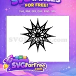Free Christmas Snowflake Free Holidays Easter Decoration Free SVG - Instant Download