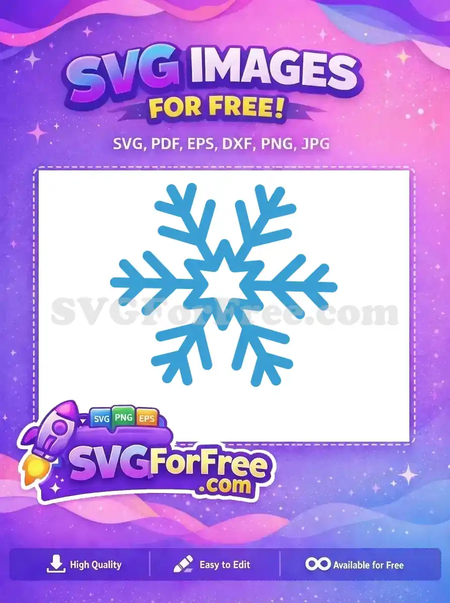 Free Blue Snowflake Decoration Free Christmas Holidays Easter Free SVG