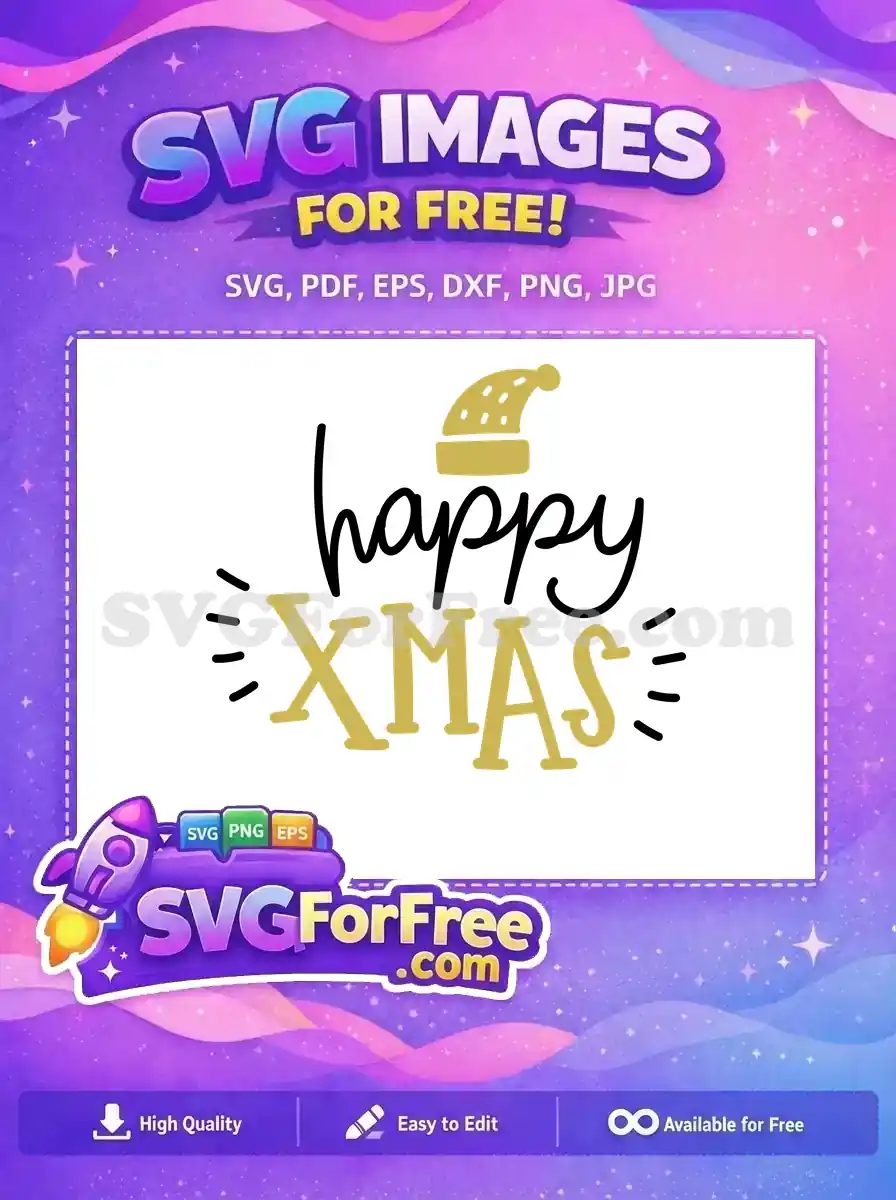 Free Gold Santa Hat Free Xmas Design Holidays Free SVG