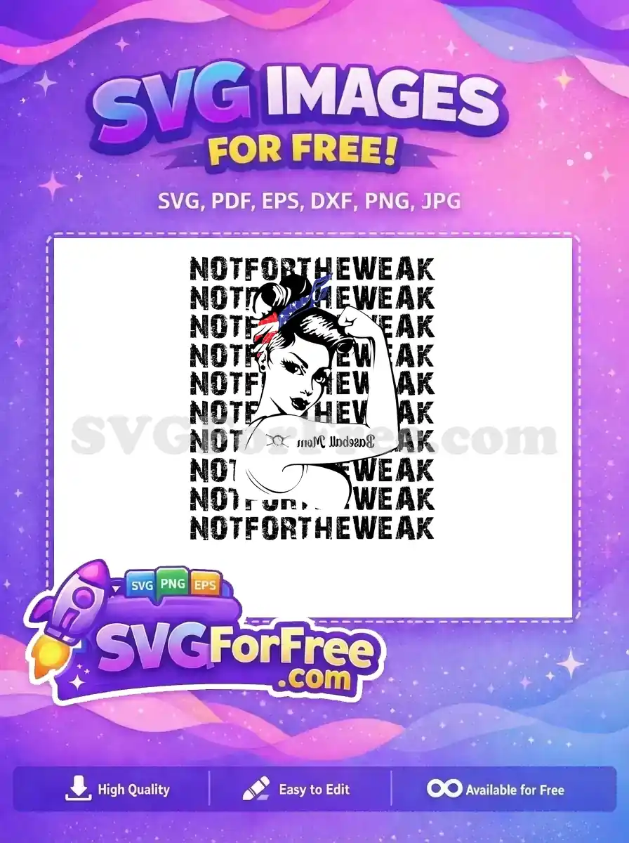 Free Bandana Hairstyle Free Baseball Mom Holidays Christmas Free SVG