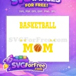 Free Basketball Stars Free Mom Support Holidays Christmas Free SVG - Instant Download