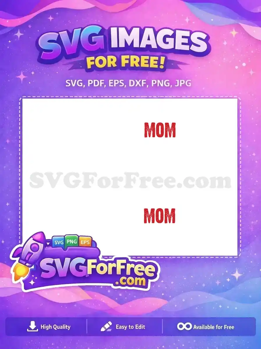 Free Distressed Mom Free Mother Holiday Christmas Free SVG