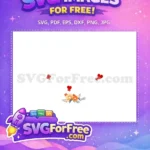 Free Floral Heart Free Valentine Christmas Easter Free SVG - Instant Download