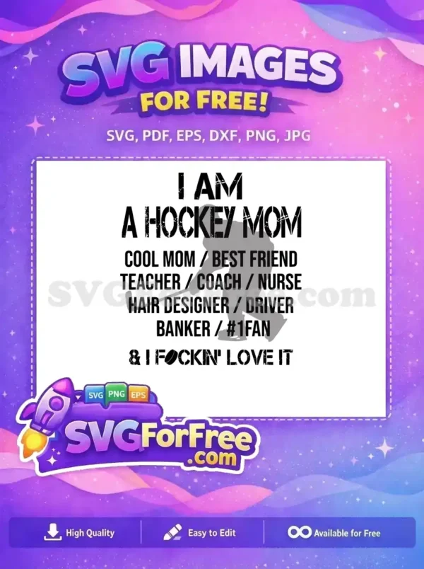 Free Hockey Mom Graphic Free Sports Fan Holidays Free SVG Free Hockey Mom Graphic Free Sports Fan Holidays Free SVG