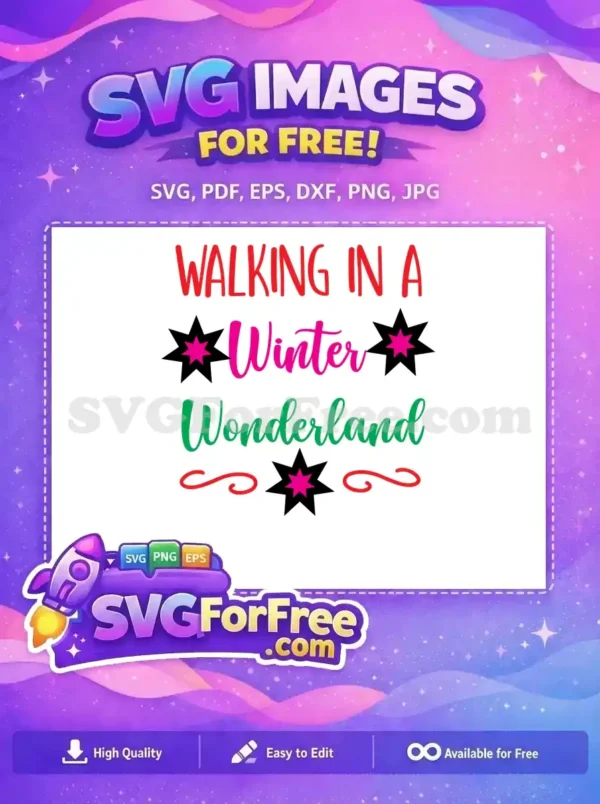 Free Walking Winter Red Free Wonderland Green Christmas Free SVG Free Walking Winter Red Free Wonderland Green Christmas Free SVG