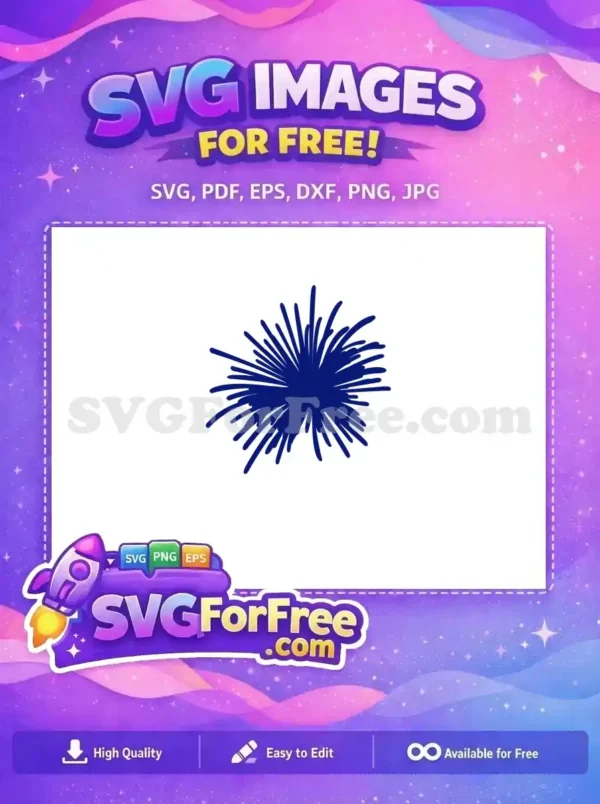 Free Blue Burst Free Explosion Holidays Christmas Free SVG