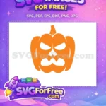 Free Angry Eyes Free Halloween Pumpkin Holidays Free SVG - Instant Download