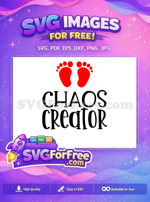 Free Red Footprints Free Chaos Creator Holidays Christmas Free SVG