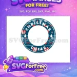 Free Knitted Tree Free Hearts Christmas Cheer Holiday Free SVG - Instant Download