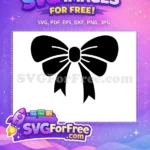 Free Christmas Ribbon Free Holiday Decoration Easter Free SVG - Instant Download