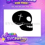 Free Skull Cross Eye Free Holidays Christmas Easter Free SVG - Instant Download