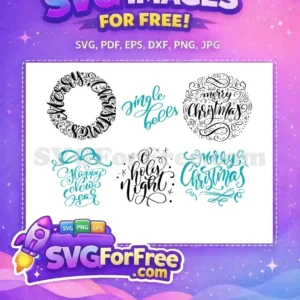 Free Christmas Wreath Free Jingle Bells Holiday Free SVG Free Christmas Wreath Free Jingle Bells Holiday Free SVG