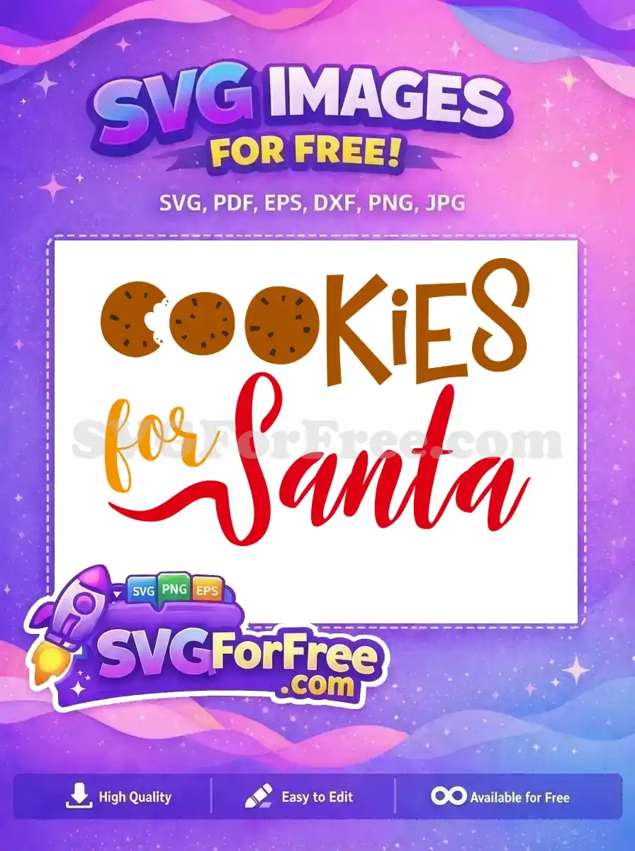 Free Bitten Cookies Free Brown Lettering Christmas Free SVG