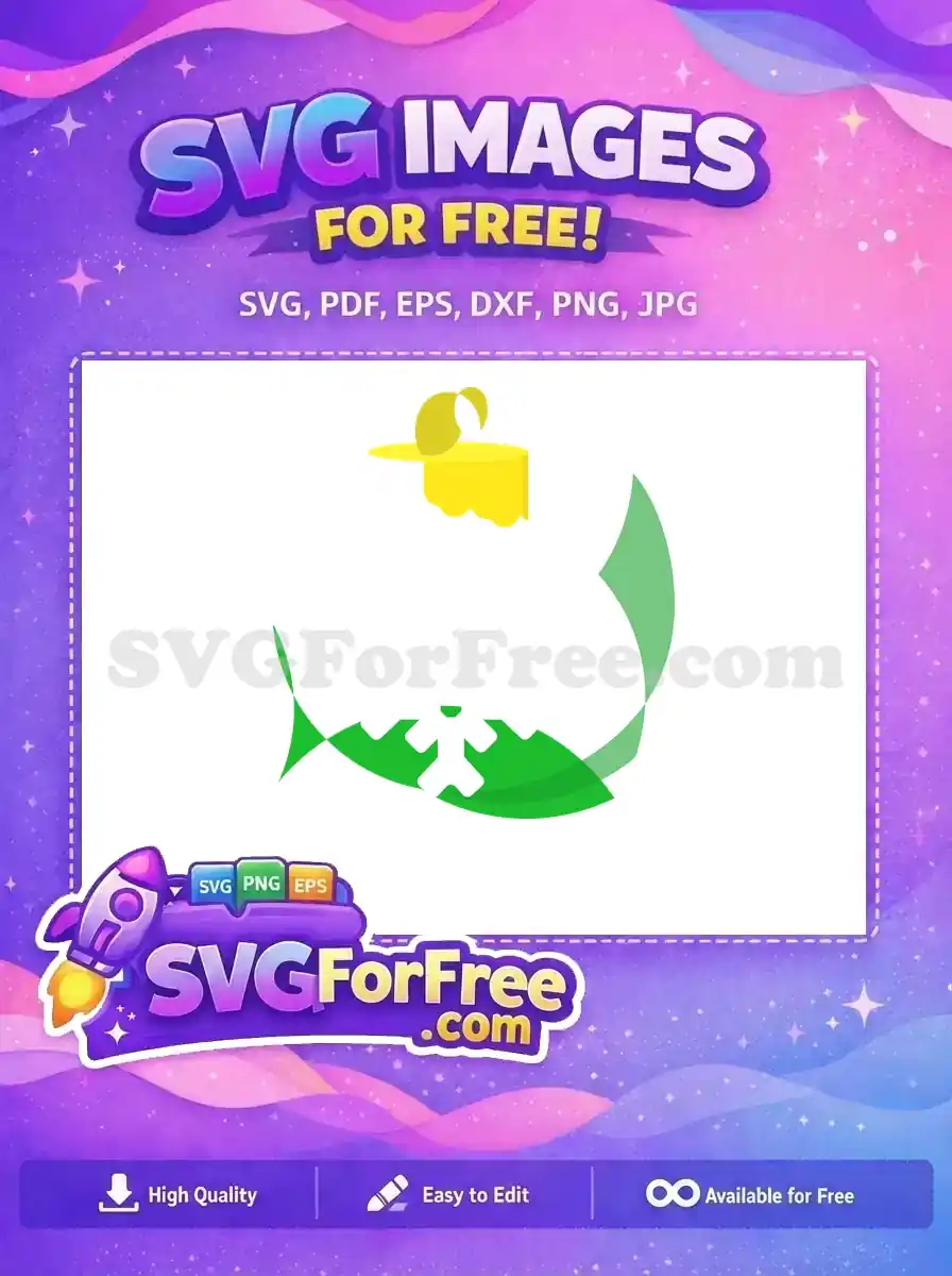 Free Christmas Ornament Free Green Silhouette Holidays Free SVG
