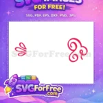 Free Holiday Swirls Free Christmas Easter Element Free SVG - Instant Download