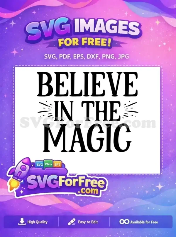 Free Believe Bold Text Free Magic Sparkles Christmas Free SVG Free Believe Bold Text Free Magic Sparkles Christmas Free SVG