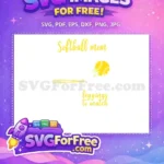 Free Yellow Softball Mom Free Leggings to Match Free SVG - Instant Download